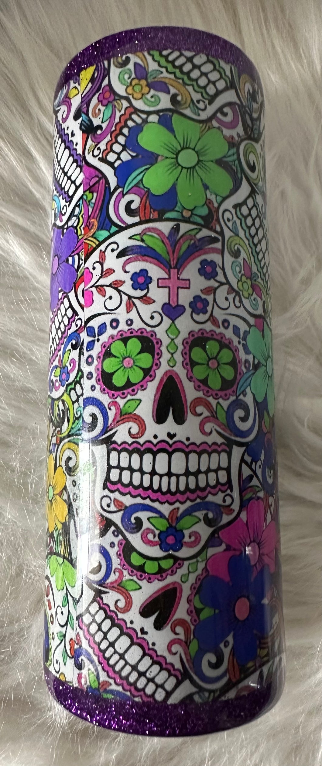 20 oz sugar skull