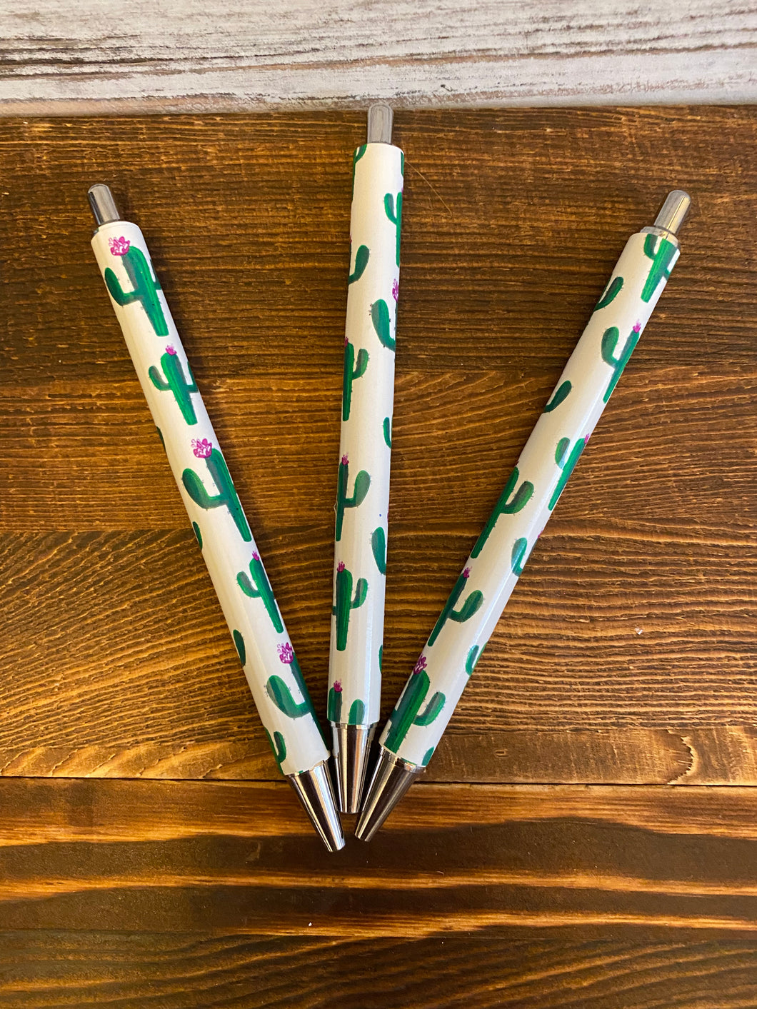 Stainless steel pens wrapped in vinyl